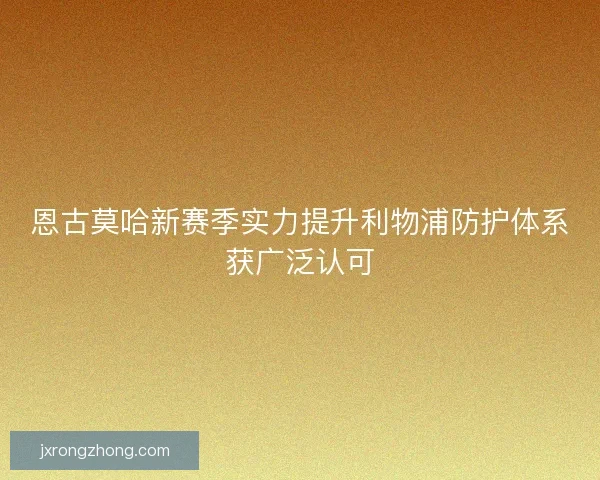 恩古莫哈新赛季实力提升利物浦防护体系获广泛认可